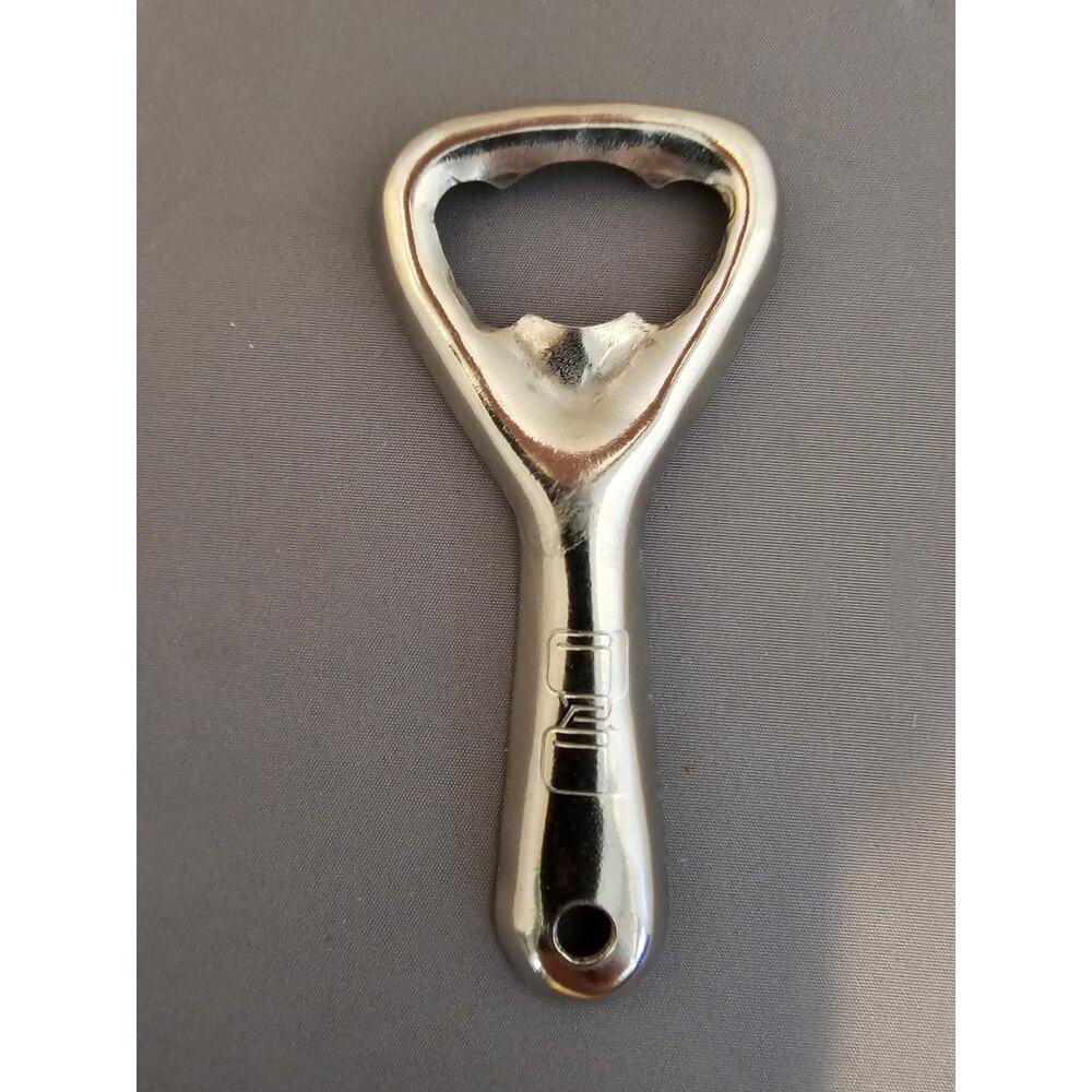 Vintage Stainless Steel Beer/Soda Bottle Opener - 3-1/2"